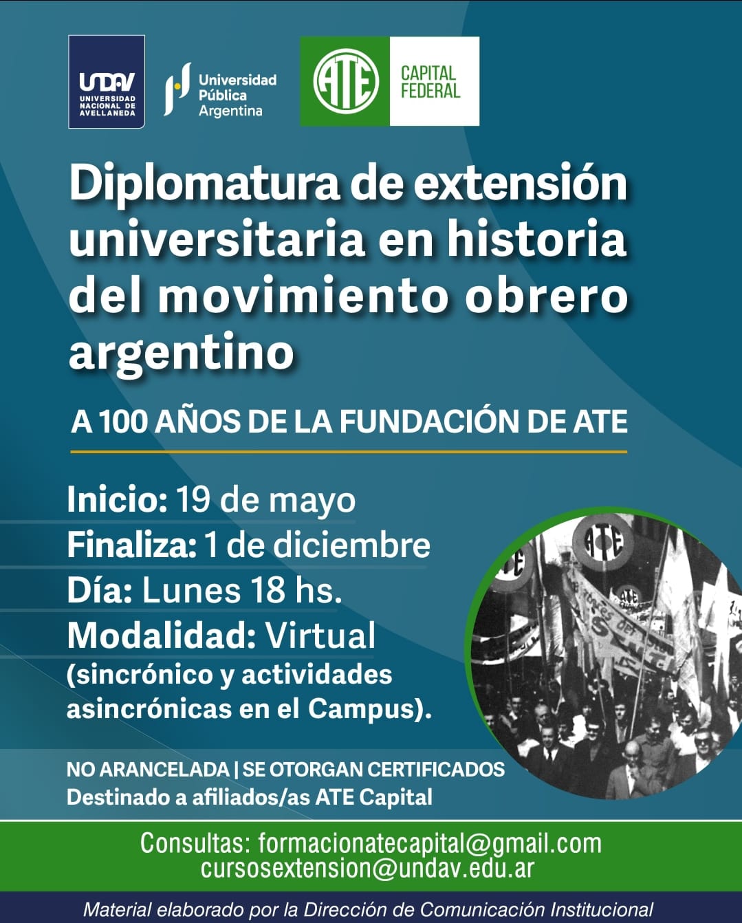 Flyer del curso